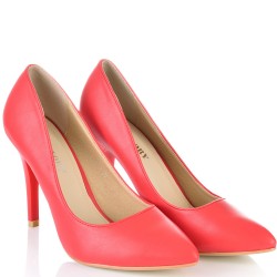 ДАМСКИ ОБУВКИ НА ТОК-969-ЧЕРВЕНИ