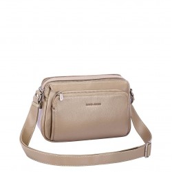 ДАМСКА ЧАНТА ПРЕЗ РАМО-D7429-ТАУПЕ