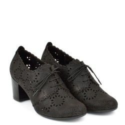 ДАМСКИ ОБУВКИ НА ТОК ОТ ЕСТЕСТВЕНА КОЖА-KATRIN-1133-ЧЕРНИ