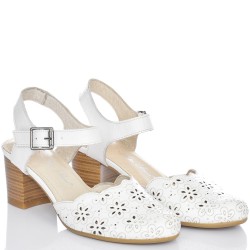 ДАМСКИ ОБУВКИ НА ТОК ОТ ЕСТЕСТВЕНА КОЖА-KATRIN-1075-БЕЛИ