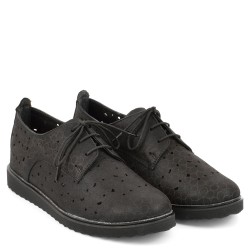 ДАМСКИ ОБУВКИ ОТ ЕСТЕСТВЕНА КОЖА-2421-1058-ЧЕРНИ