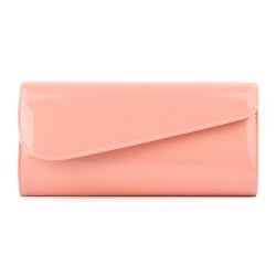 ДАМСКА ЧАНТА-КЛЪЧ-549-ЛАЧЕНА-РОЗОВА