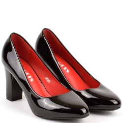 ДАМСКИ ОБУВКИ НА ТОК-ЛАК-3089-ЧЕРНИ