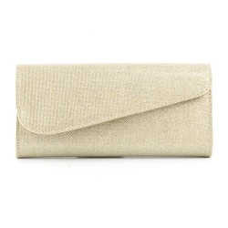 ДАМСКА ЧАНТА-КЛЪЧ-549-ЗЛАТНА БЛЕСТЯЩА