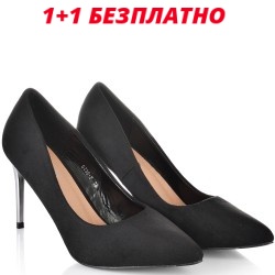 ДАМСКИ ОБУВКИ НА ТОК-5710-ЧЕРНИ