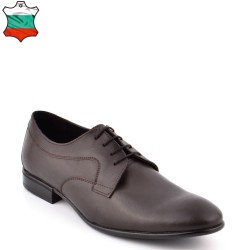 МЪЖКИ ОФИЦИАЛНИ ОБУВКИ ЕСТЕСТВЕНА КОЖА-3184-58-КАФЯВИ