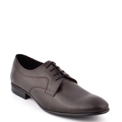 МЪЖКИ ОФИЦИАЛНИ ОБУВКИ ЕСТЕСТВЕНА КОЖА-3184-58-КАФЯВИ