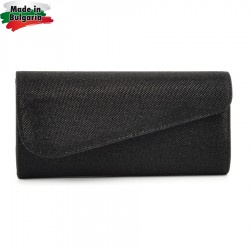 ДАМСКА ЧАНТА-КЛЪЧ-549-ЧЕРНА БЛЕСТЯЩА