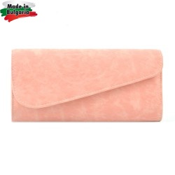 ДАМСКА ЧАНТА-КЛЪЧ-НАБУК-549-ПУДРА