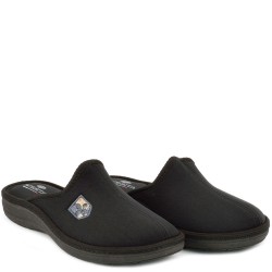 МЪЖКИ ПАНТОФИ НА АНАТОМИЧНО ХОДИЛО-640-ЧЕРНИ