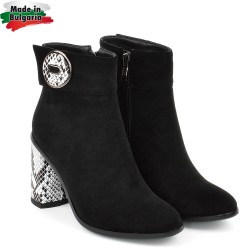 ДАМСКИ БОТИ НА ТОК-K1181D-D869-ЧЕРНИ