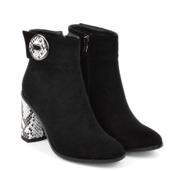 ДАМСКИ БОТИ НА ТОК-K1181D-D869-ЧЕРНИ
