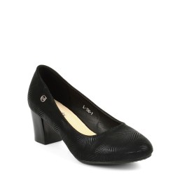 ДАМСКИ ОБУВКИ НА ТОК-L-150-1-ЧЕРНИ