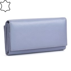 ДАМСКО ПОРТМОНЕ ОТ ЕСТЕСТВЕНА КОЖА-E1286-1450-ЛИЛАВО