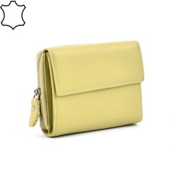 ДАМСКО ПОРТМОНЕ ОТ ЕСТЕСТВЕНА КОЖА-E998-ЗЕЛЕНО