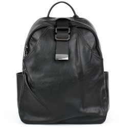 БЪЛГАРСКА ДАМСКА РАНИЦА-9082-ЧЕРНА