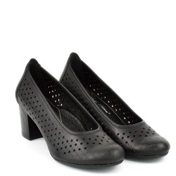 ДАМСКИ ОБУВКИ НА ТОК ОТ ЕСТЕСТВЕНА КОЖА-KATRIN3-1066-ЧЕРНИ