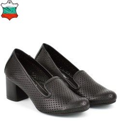 ДАМСКИ ОБУВКИ НА ТОК ОТ ЕСТЕСТВЕНА КОЖА-KATRIN5-1280A-ЧЕРНИ