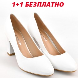 ДАМСКИ ОБУВКИ НА ТОК-3089-БЕЛИ