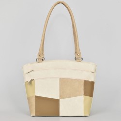ДАМСКА ЧАНТА-T2642-БЕЖОВА