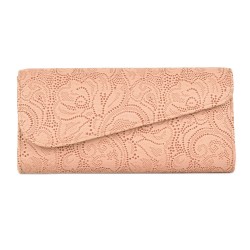 ДАМСКА ЧАНТА-КЛЪЧ-549-ПУДРА РЕЛЕФНА НА ЦВЕТЯ