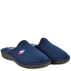 МЪЖКИ ПАНТОФИ НА АНАТОМИЧНО ХОДИЛО-139-ТЪМНО СИНИ