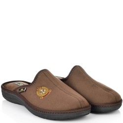 МЪЖКИ ПАНТОФИ НА АНАТОМИЧНО ХОДИЛО-123-КАФЯВИ