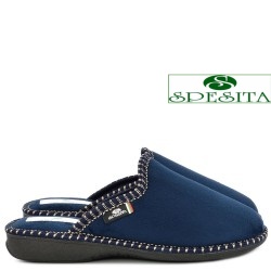 ПАНТОФИ НА АНАТОМИЧНО ХОДИЛО-172-ТЪМНО СИНИ