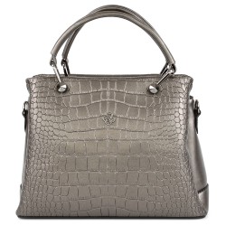 ДАМСКА ЕЛЕГАНТНА ЧАНТА-103-БРОНЗОВА