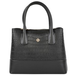 ДАМСКА ЕЛЕГАНТНА ЧАНТА-121-ЧЕРНА