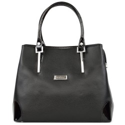 ДАМСКА ЕЛЕГАНТНА ЧАНТА-SP667-ЧЕРНА