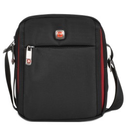 МЪЖКА ЧАНТА ОТ ПЛАТ-4017-ЧЕРНА