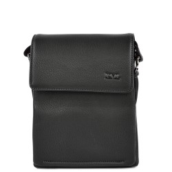 МЪЖКА ЧАНТА OT ЕСТЕСТВЕНА КОЖА-1636-6-ЧЕРНА