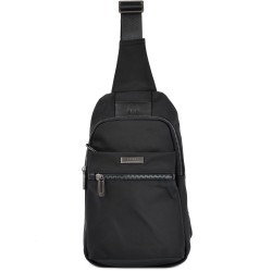 МЪЖКА ЧАНТА ПРЕЗ РАМО-2292-ЧЕРНА