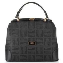 ДАМСКА ЕЛЕГАНТНА ЧАНТА-SP706-ЧЕРНО/Ф