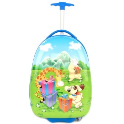 ДЕТСКИ ТВЪРД КУФАР С ЖИВОТНИ