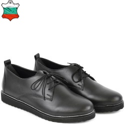 ДАМСКИ ОБУВКИ ОТ ЕСТЕСТВЕНА КОЖА-2421-970-ЧЕРНИ