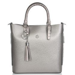 ДАМСКА ЕЛЕГАНТНА ЧАНТА-335-БРОНЗОВА