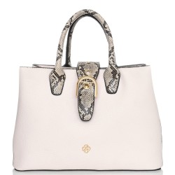 ДАМСКА ЕЛЕГАНТНА ЧАНТА-500-БЕЖОВА