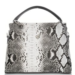 ДАМСКА ЕЛЕГАНТНА ЧАНТА-103-ЧЕРНО/БЯЛО