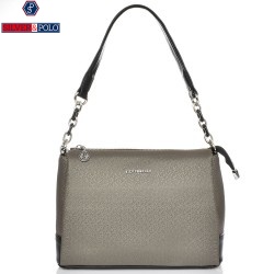 ДАМСКА ЕЛЕГАНТНА ЧАНТА-SP910-БРОНЗОВА