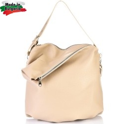 ДАМСКА ЧАНТА-S1280-БЕЖОВА