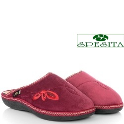 ДАМСКИ ПАНТОФИ НА АНАТОМИЧНО ХОДИЛО-2115-БОРДО