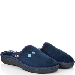 МЪЖКИ ПАНТОФИ НА АНАТОМИЧНО ХОДИЛО-2148-ТЪМНО СИНИ