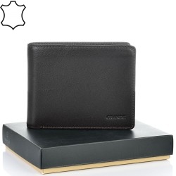 МЪЖКО ПОРТМОНЕ GRANDE ОТ ЕСТЕСТВЕНА КОЖА-1506-КАФЯВО