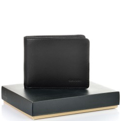 МЪЖКО ПОРТМОНЕ GRANDE ОТ ЕСТЕСТВЕНА КОЖА-1504-ЧЕРНО