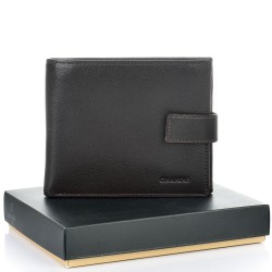 МЪЖКО ПОРТМОНЕ GRANDE ОТ ЕСТЕСТВЕНА КОЖА-3103-КАФЯВО