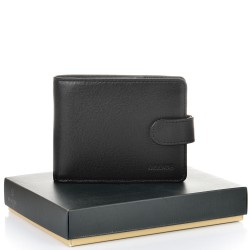 МЪЖКО ПОРТМОНЕ GRANDE ОТ ЕСТЕСТВЕНА КОЖА-1515-ЧЕРНО