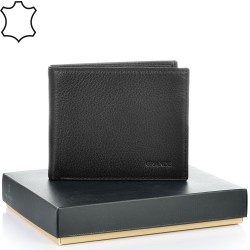 МЪЖКО ПОРТМОНЕ GRANDE ОТ ЕСТЕСТВЕНА КОЖА-1534-ЧЕРНО