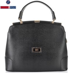 ДАМСКА ЕЛЕГАНТНА ЧАНТА-SP706-ЧЕРНА